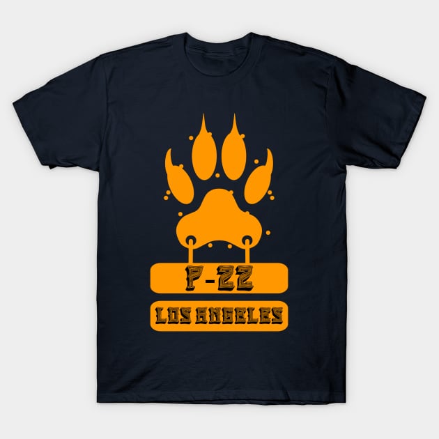 The Legend of P-22 from Los Angeles T-Shirt by AchioSHan